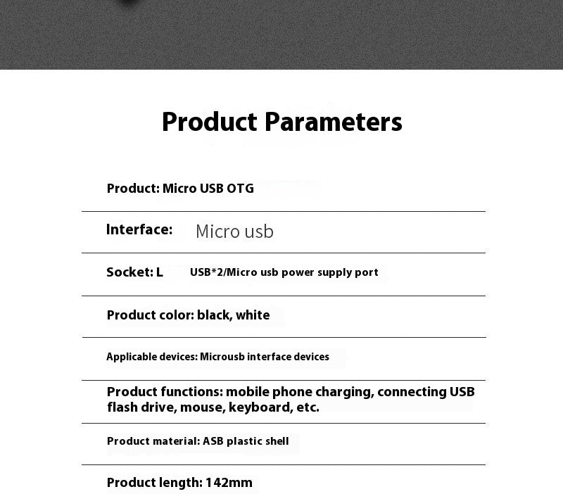 Mobile Phone Connected To USB Drive Keyboard Mouse Connector