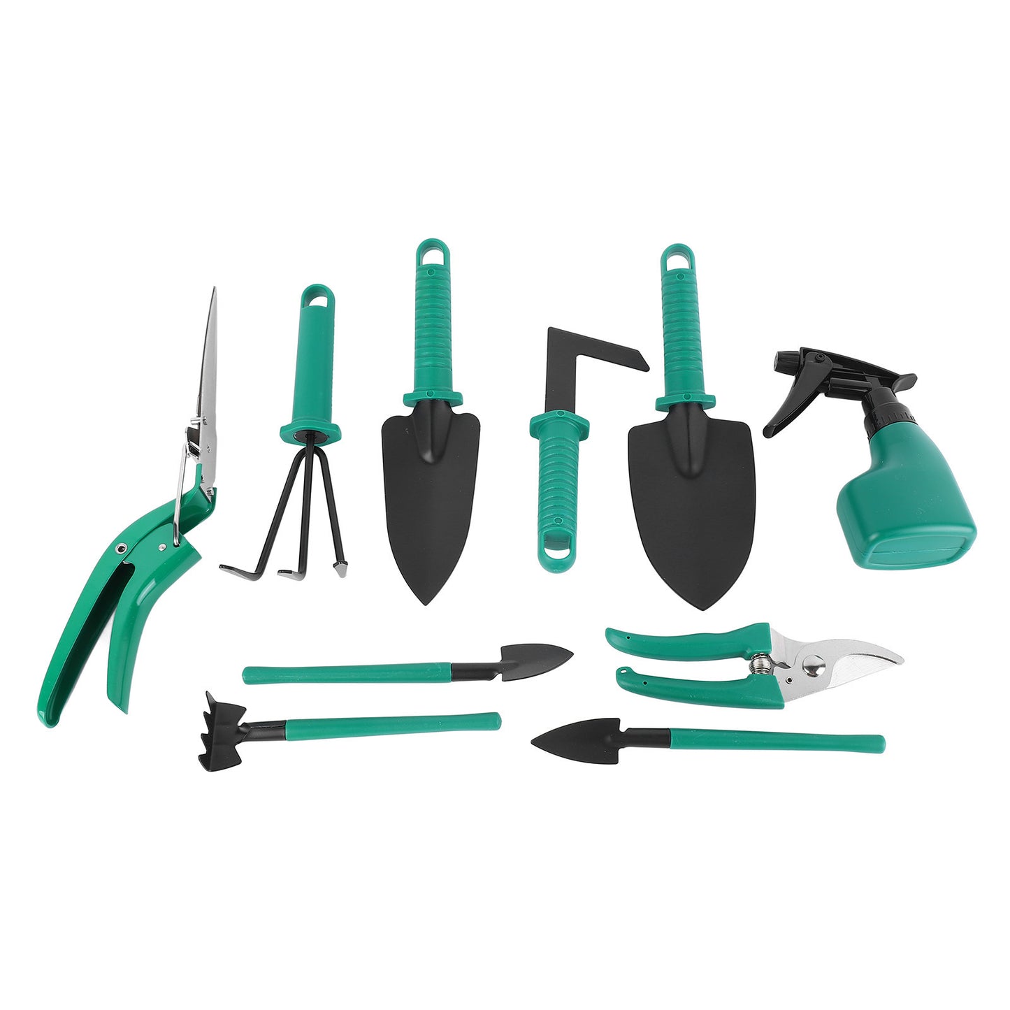 Gardening Garden Tools 10 Piece Set Scissors Spades Shovels Spray Cans Gardening Work Tools