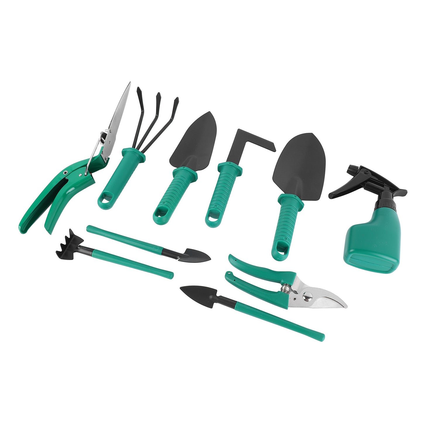 Gardening Garden Tools 10 Piece Set Scissors Spades Shovels Spray Cans Gardening Work Tools