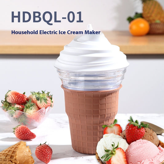 Small DIY Ice Cream Machine Home Creative Automatic Stirring Yogurt Machine