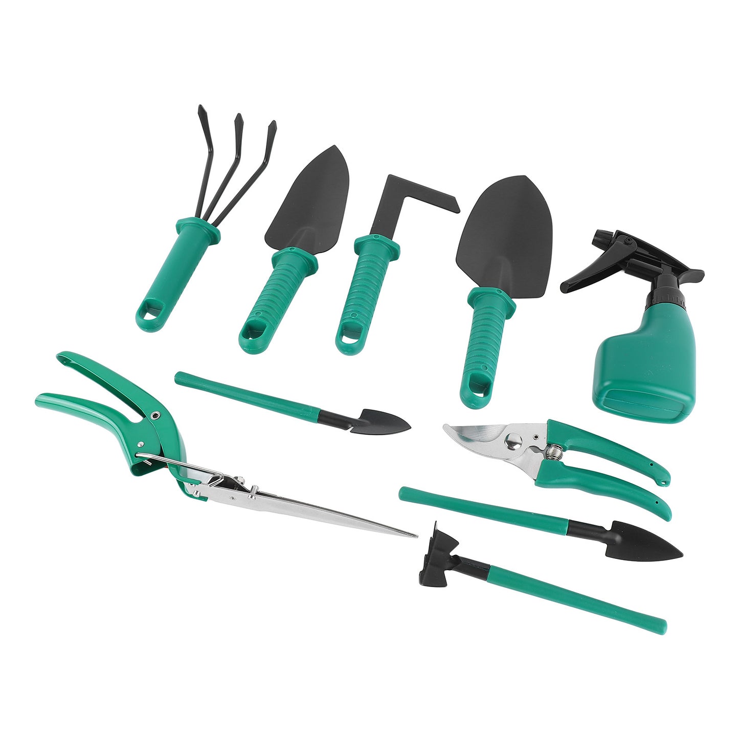 Gardening Garden Tools 10 Piece Set Scissors Spades Shovels Spray Cans Gardening Work Tools