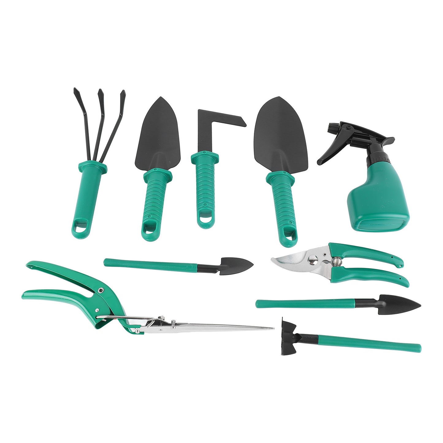 Gardening Garden Tools 10 Piece Set Scissors Spades Shovels Spray Cans Gardening Work Tools