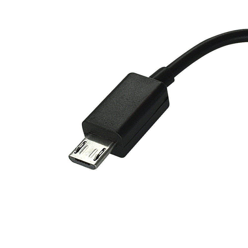 Mobile Phone Connected To USB Drive Keyboard Mouse Connector