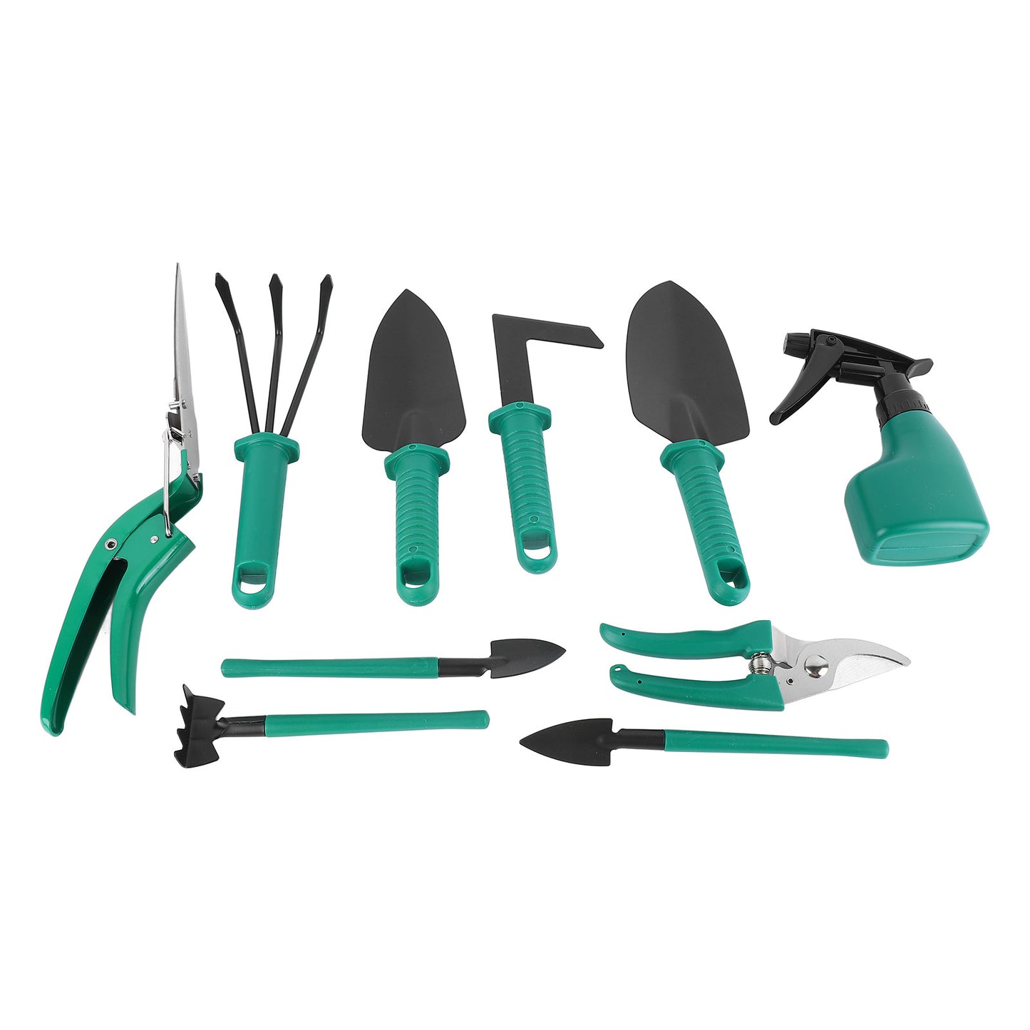 Gardening Garden Tools 10 Piece Set Scissors Spades Shovels Spray Cans Gardening Work Tools