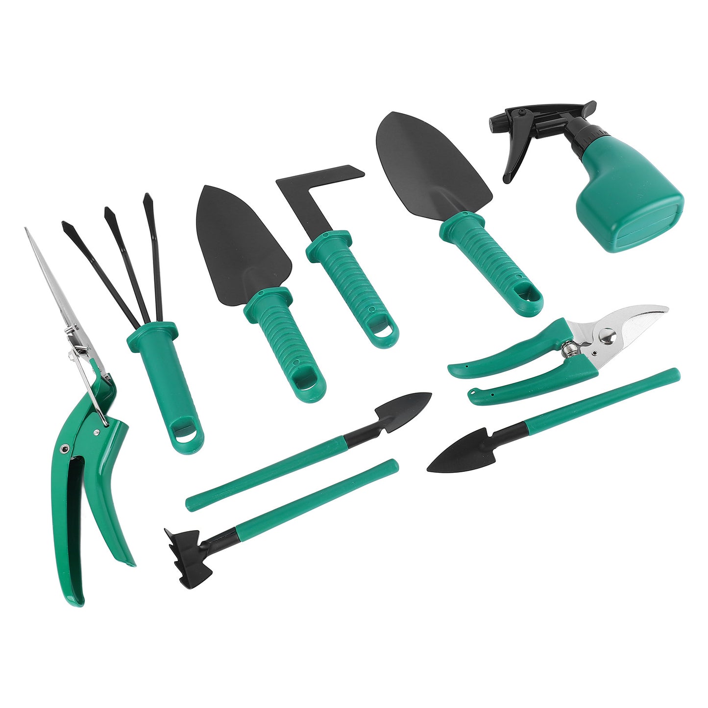 Gardening Garden Tools 10 Piece Set Scissors Spades Shovels Spray Cans Gardening Work Tools